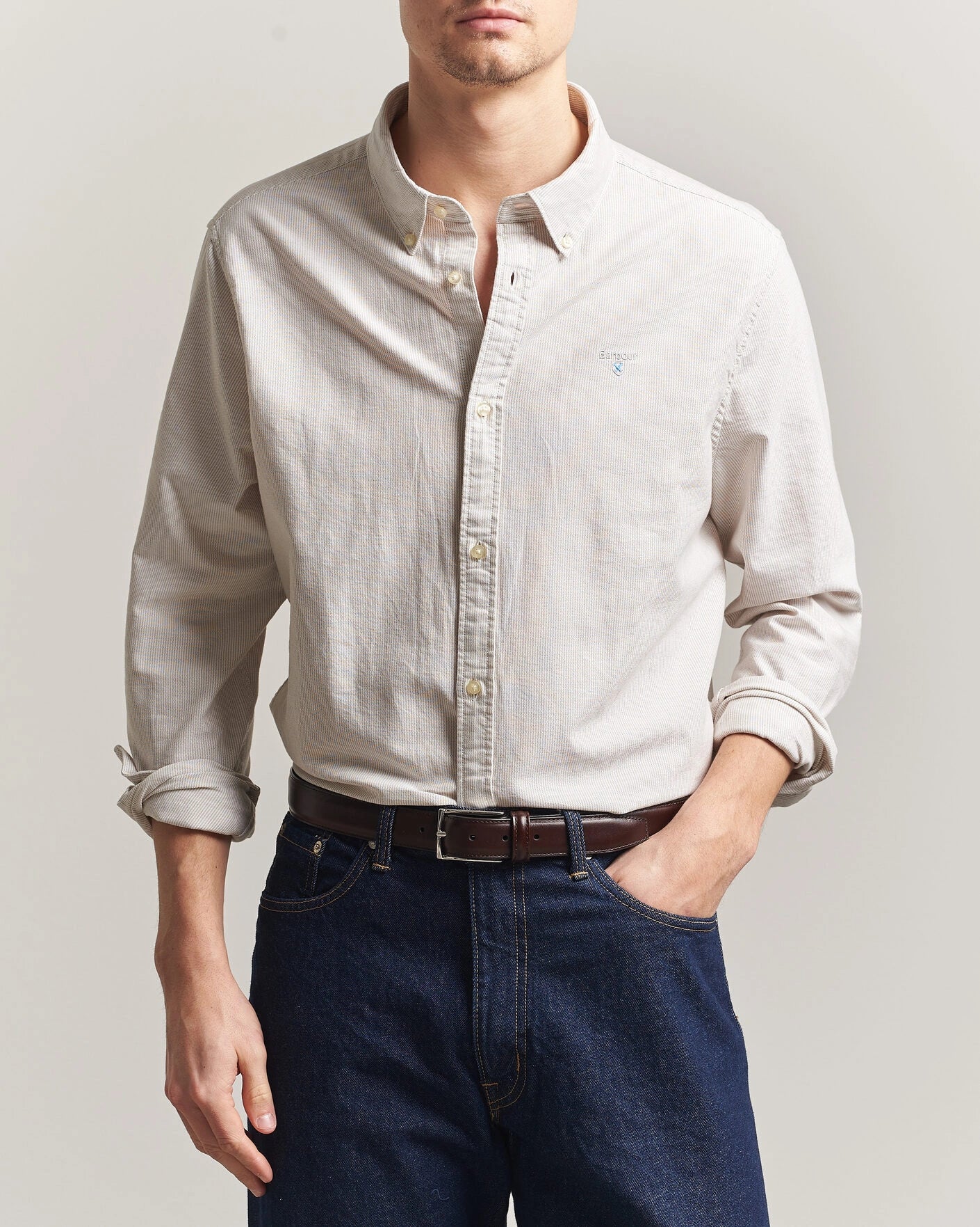 Barbour, Skjorte, Herre, Stripe- Stone