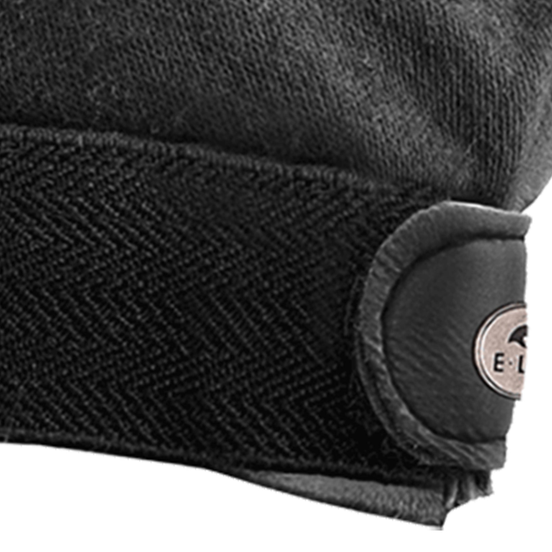 ELT - Picot Winter Cotton gloves, black
