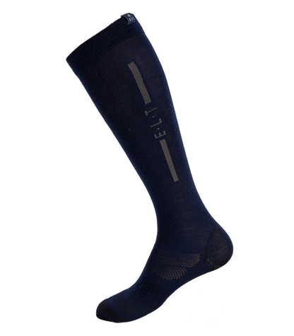 ELT - Ridingsocks Merino, unisex, black, L