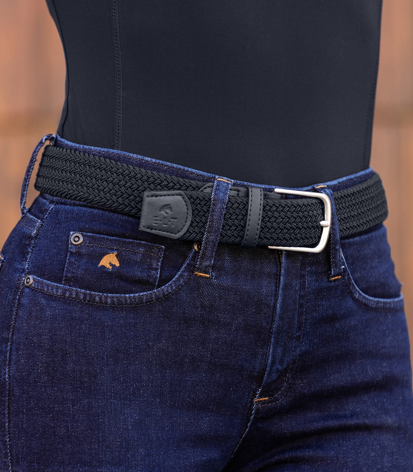 ELT - Stretched Belt Malina, deepblue