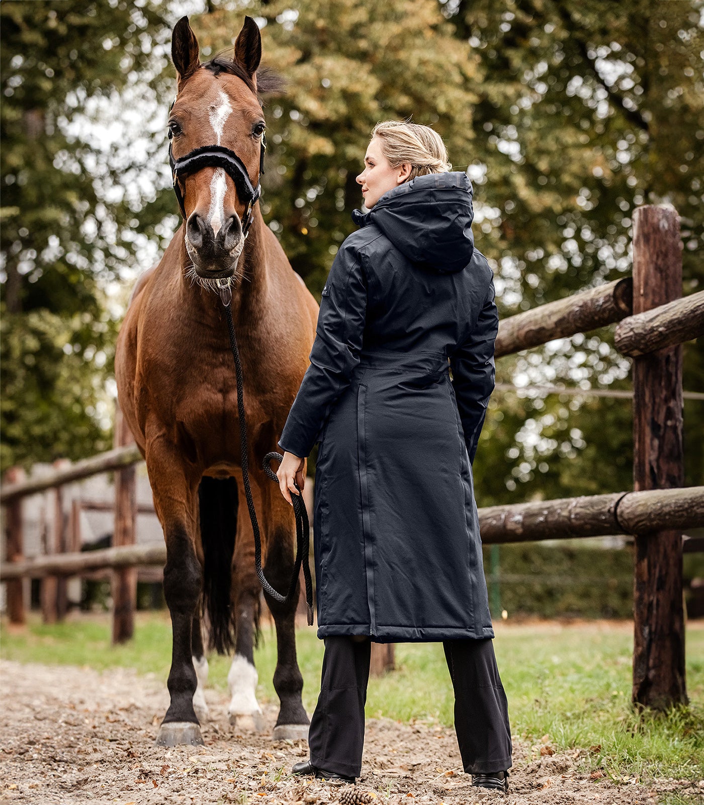 ELT - Winter Performance Riding Coat Opal, black, L