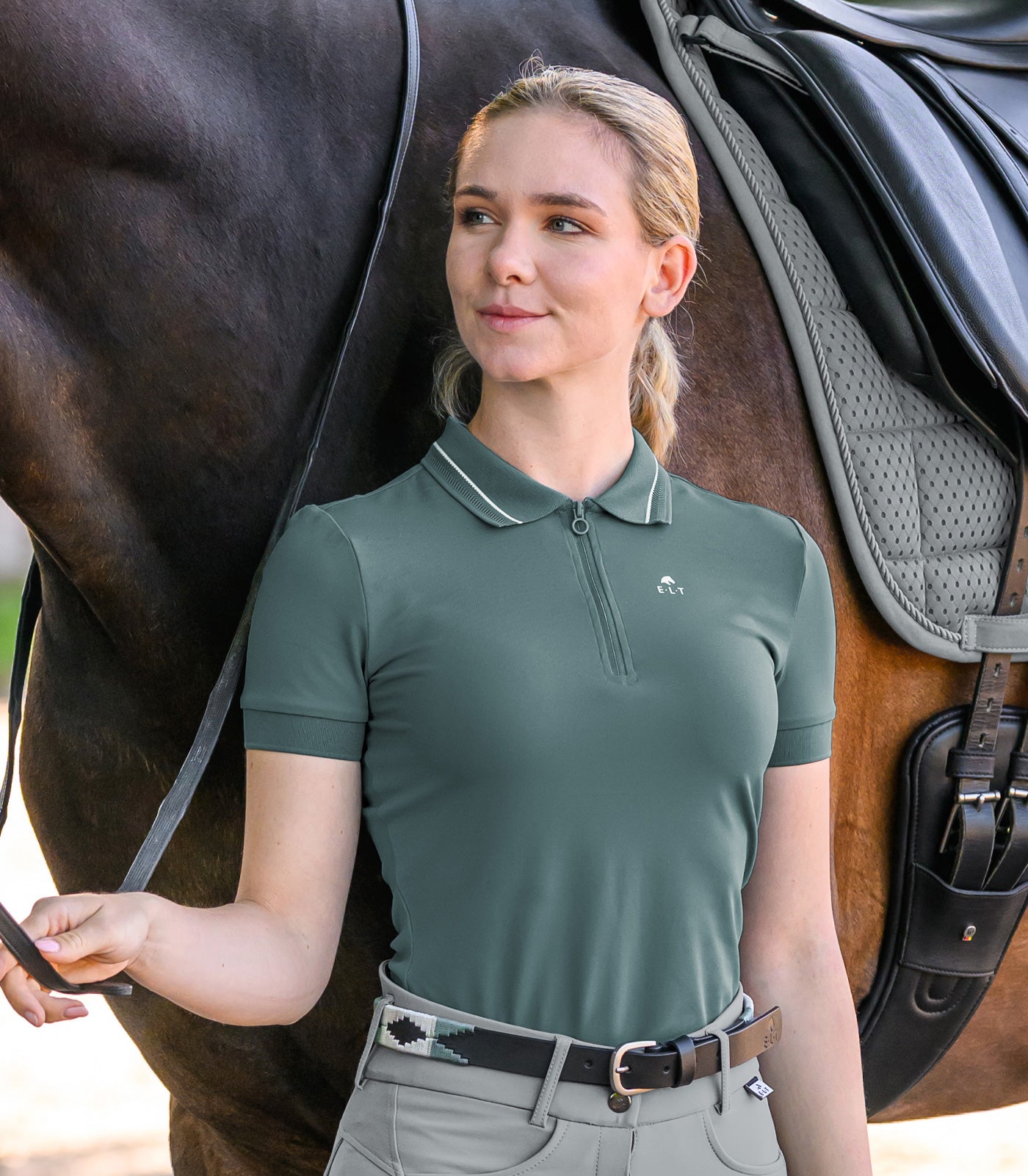 ELT - Functional Poloshirt Prag, deepblue, L
