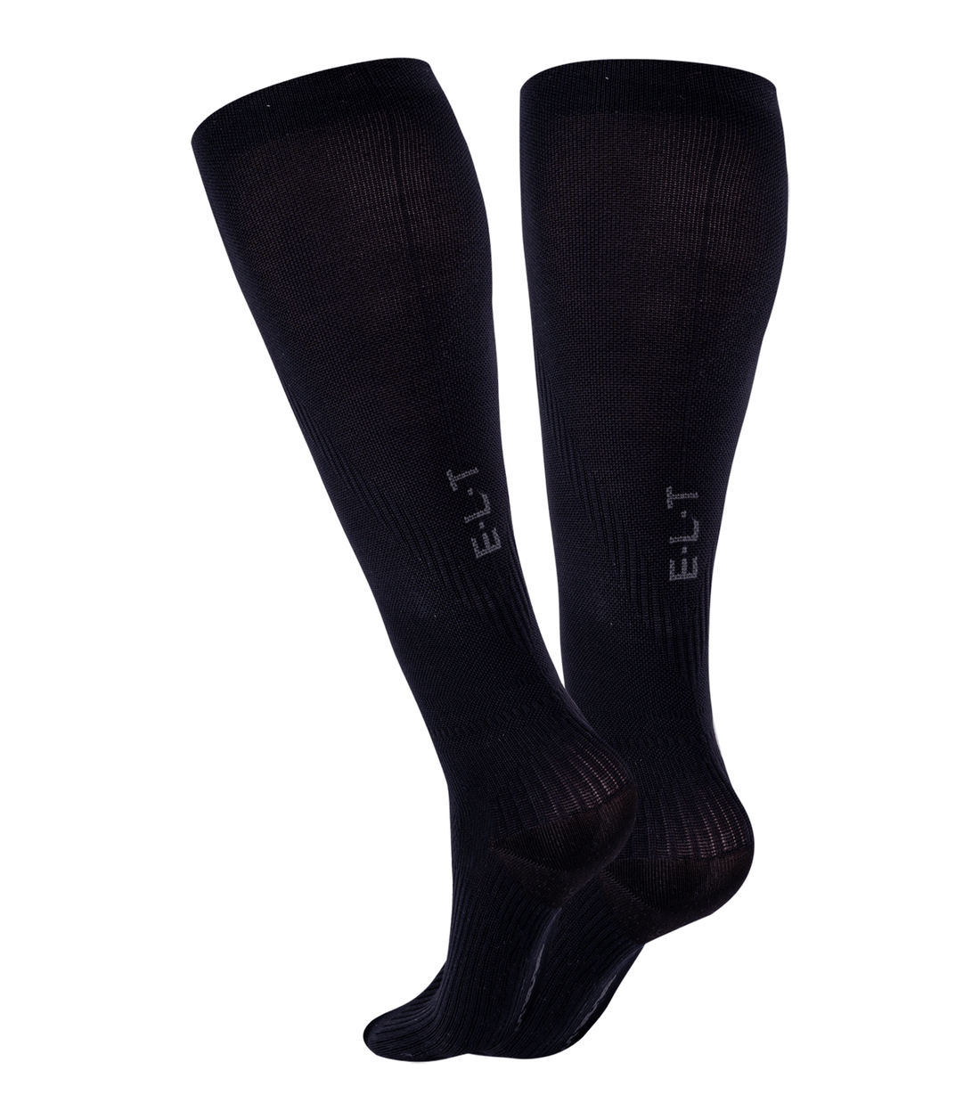 ELT - Riding Socks Compression, black