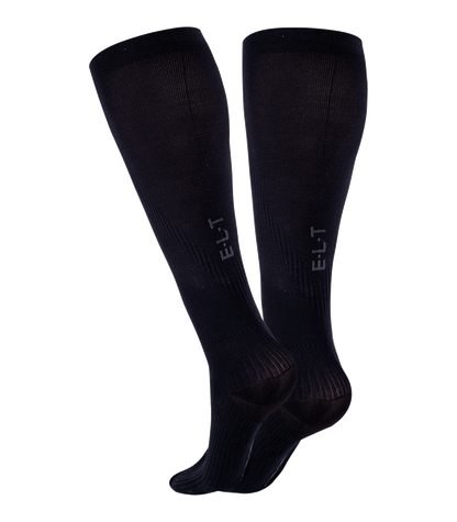 ELT - Riding Socks Compression, black