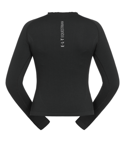 ELT - 3D-Knit Functional shirt Richmond long sleeve, black
