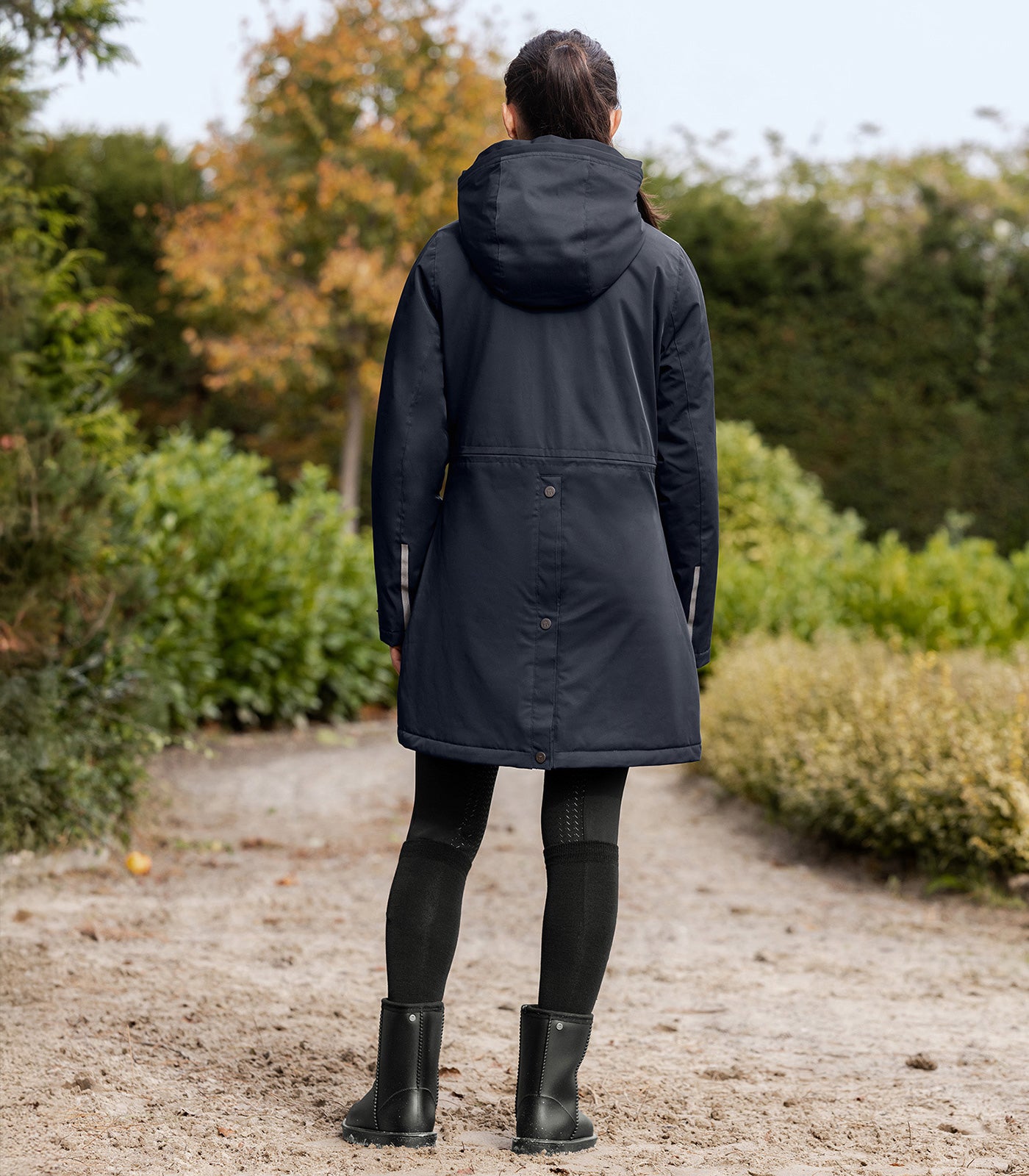 ELT - Ava Functional Riding Parka, teens, deepblue