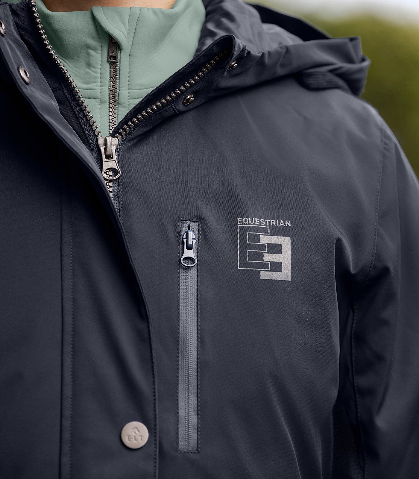 ELT - Ava Functional Riding Parka, teens, deepblue