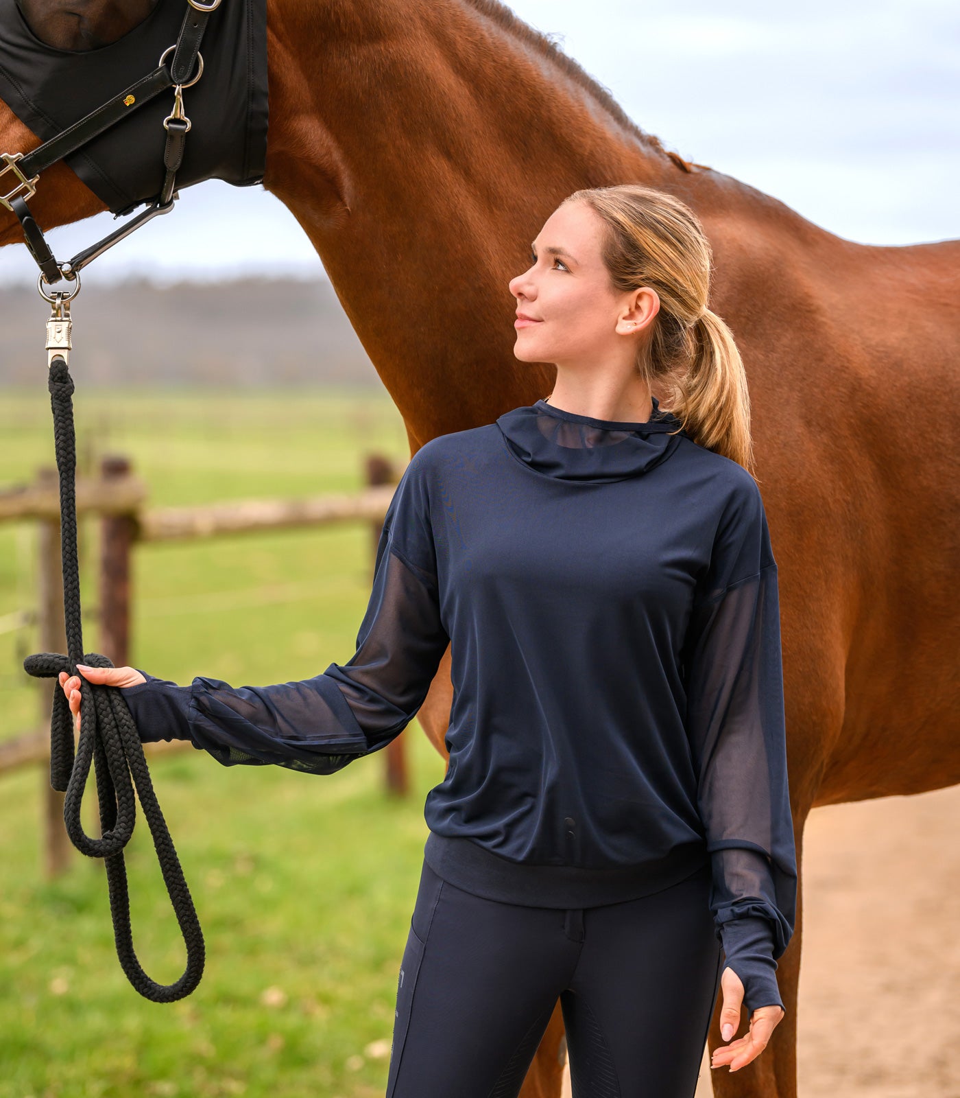 ELT - Fly Protection Hoody Ruby