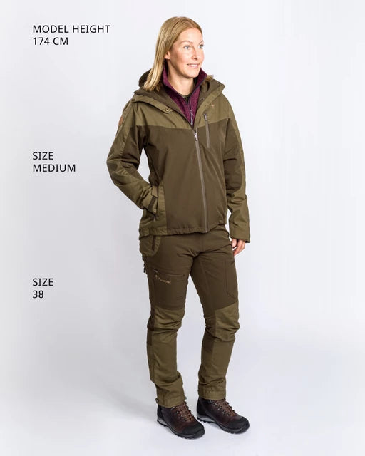 Pinewood- Bukser, Finnveden Hybrid Extreme, Dame, Olive