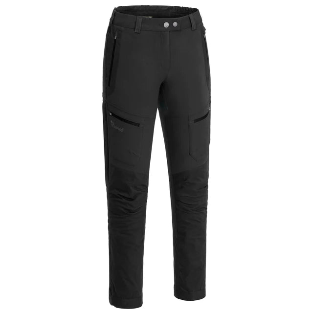 Pinewood - Dame, Outdoorbukser, Finnveden Hybrid, Sort