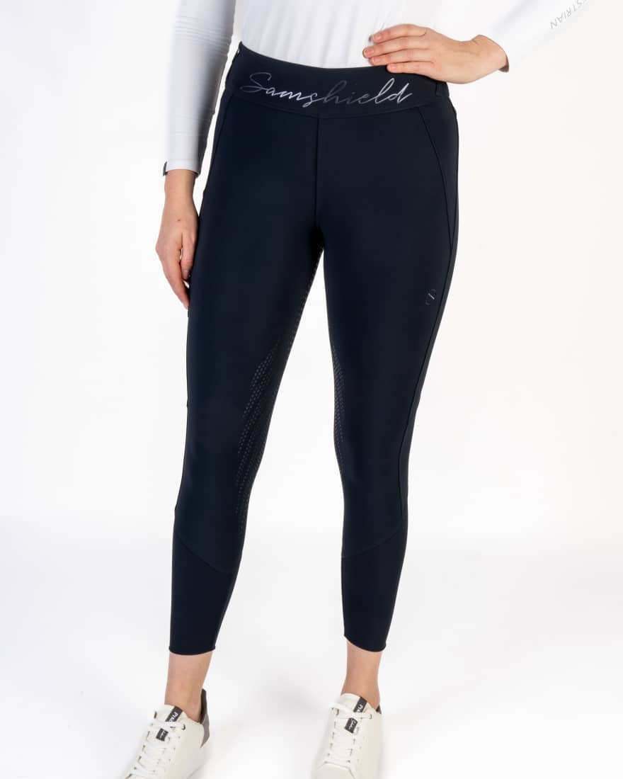 Samshield - Ride Leggins, Full Grip, Tessa Sport, Navy