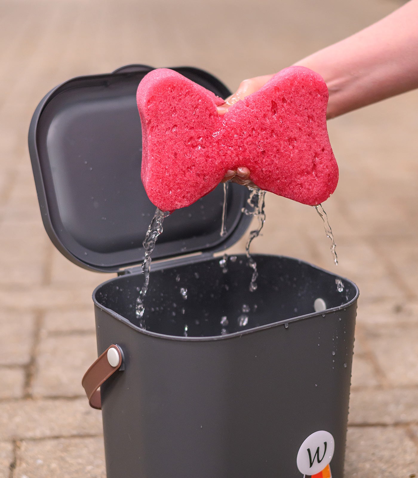 Waldhausen - Sponge, pink, 16,5 x 11 x 5 cm