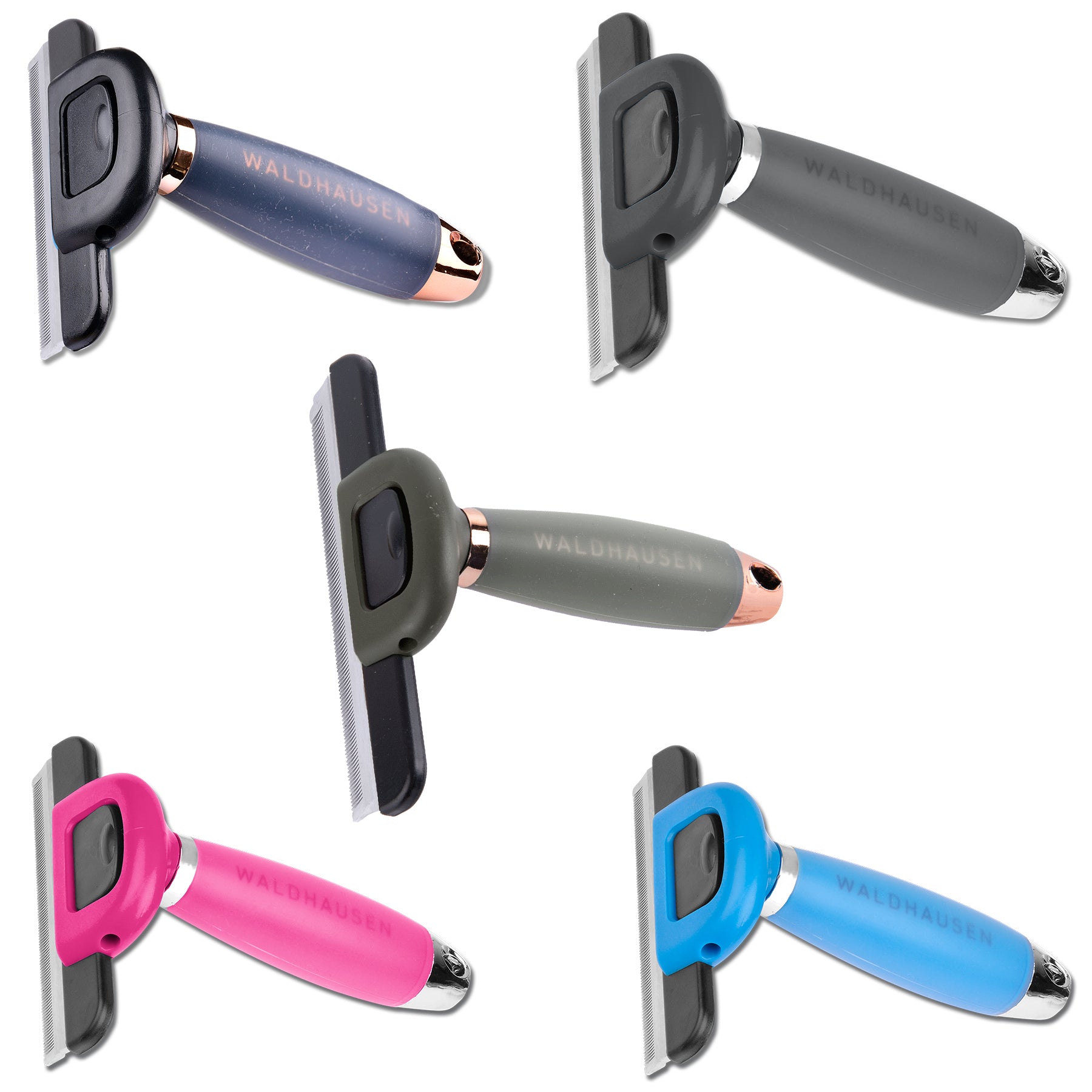 Waldhausen - Deshedding comb with gel handle
