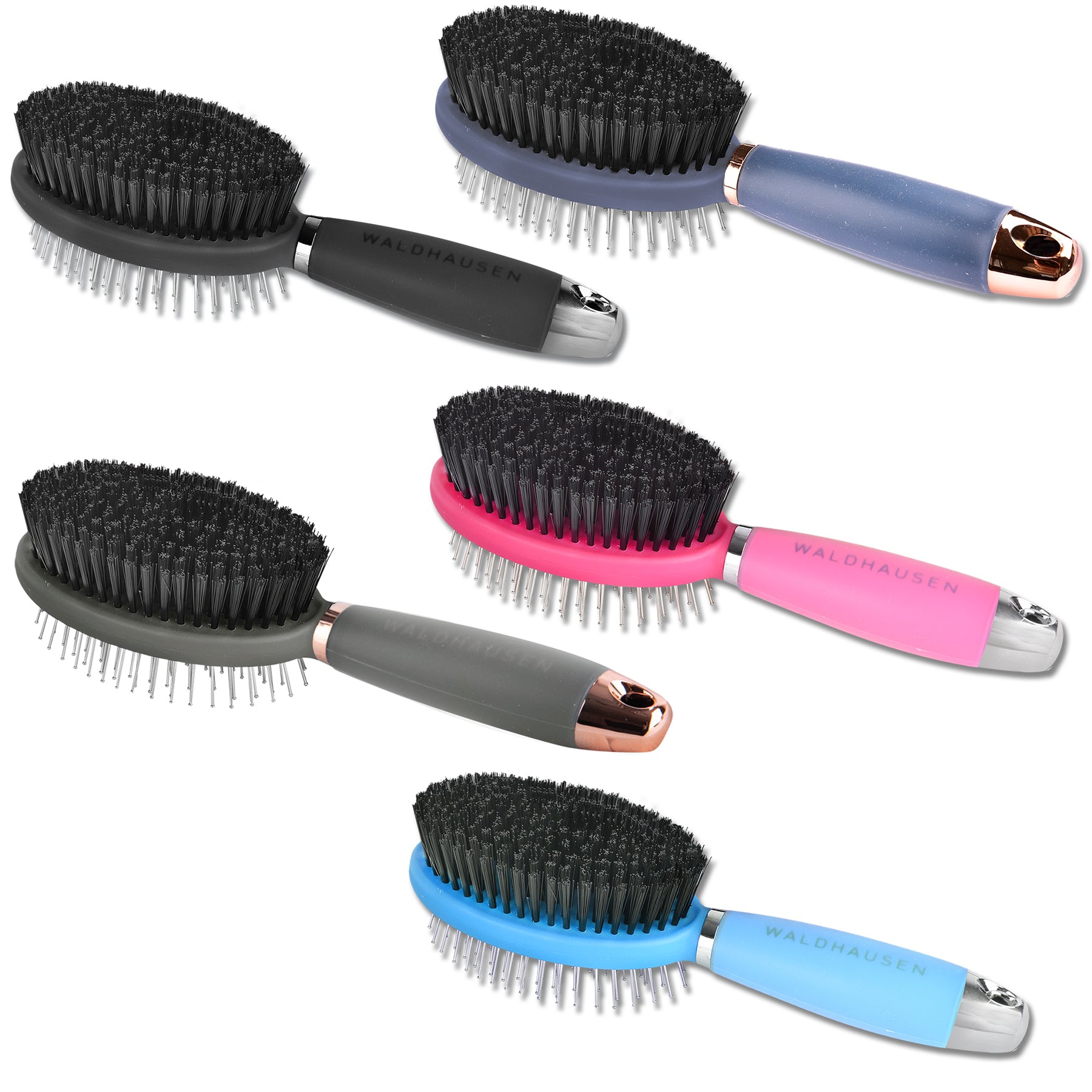 Waldhausen - Double side brush with gel handle