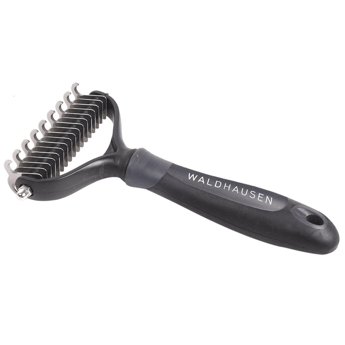 Waldhausen - Dematting comb, black/grey