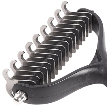 Waldhausen - Dematting comb, black/grey