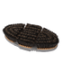 Waldhausen - Flex body brush, brown horse hair bristles