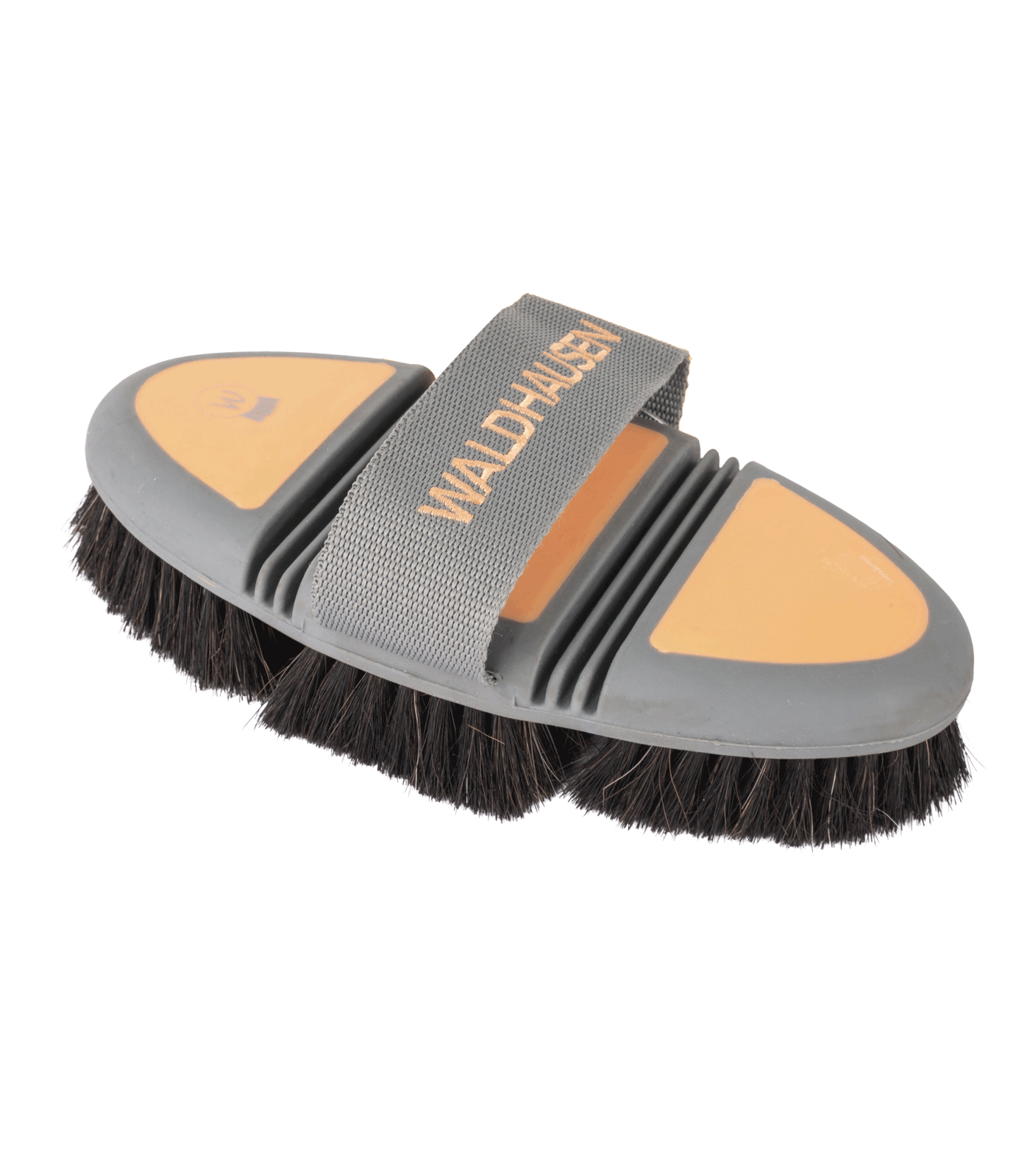Waldhausen - Flex body brush, brown horse hair bristles