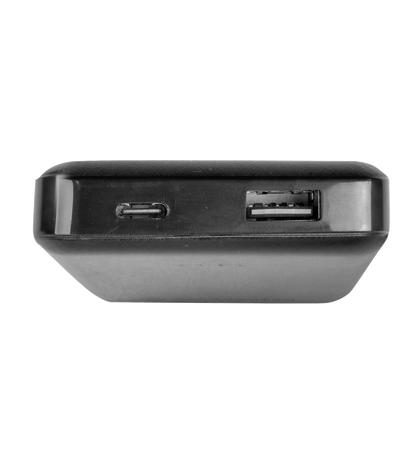 Waldhausen - Powerbank, 92x64mm, black, 5000mAh