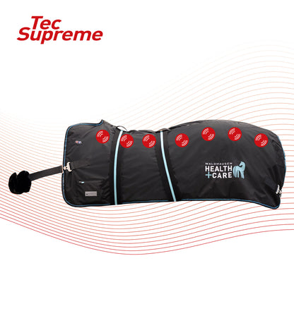 Waldhausen - Waldhausen Health + Care TecSupreme Heating &amp; Massage Rug, black
