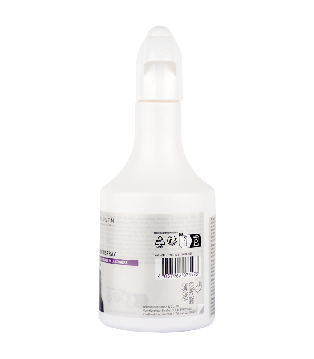Waldhausen - Coat And Mane Spray With Coconut Oil, 500 Ml