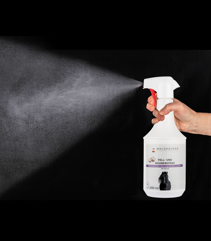 Waldhausen - Coat And Mane Spray With Coconut Oil, 1000 Ml