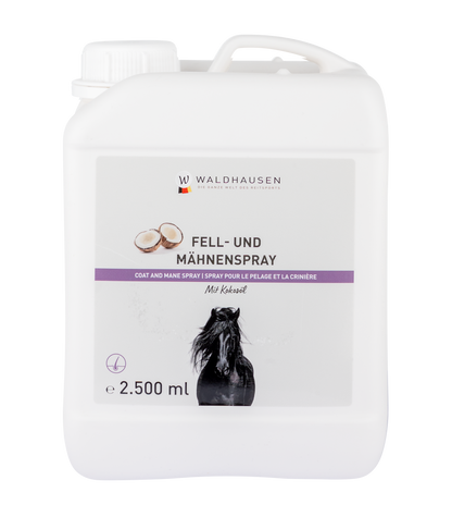 Waldhausen - Coat And Mane Spray With Coconut Oil, 2500 Ml