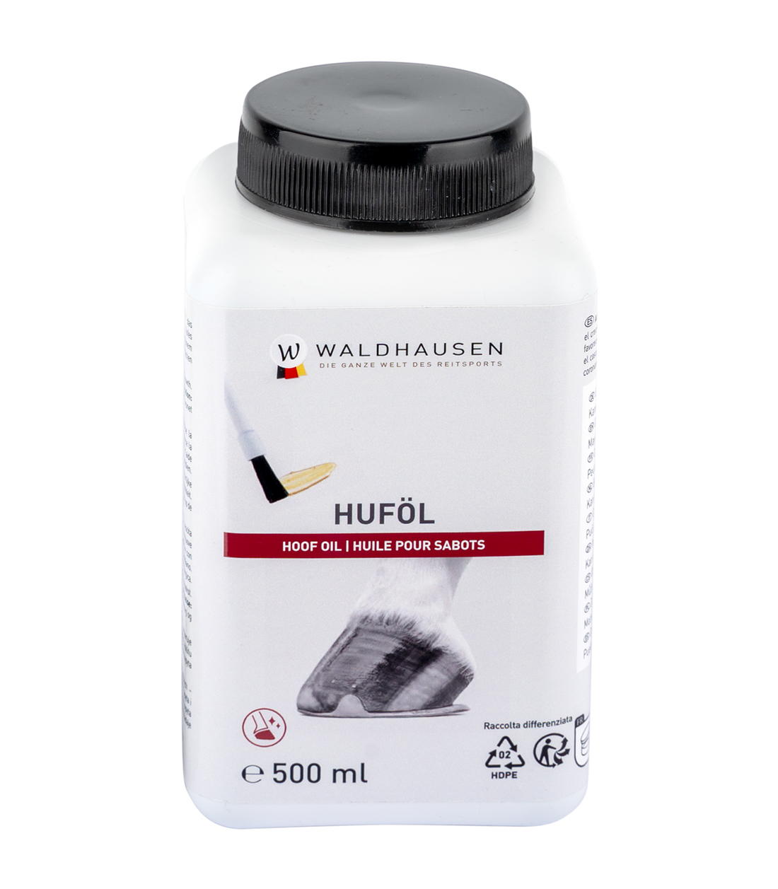 Waldhausen - Hoof Oil with bayleaf, with brush, 500 ml