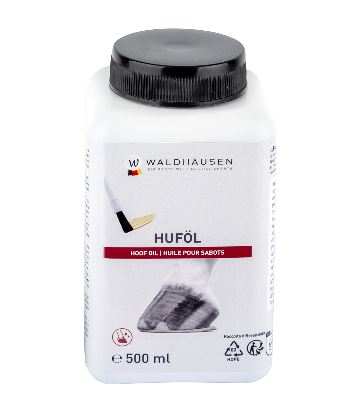 Waldhausen - Hoof Oil with bayleaf, with brush, 500 ml
