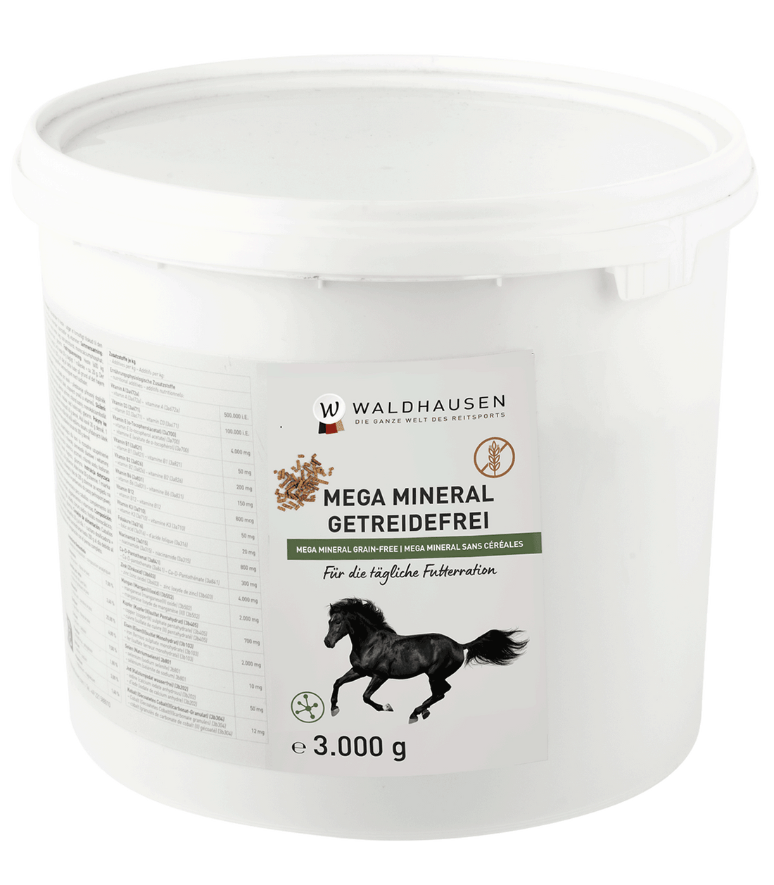 Waldhausen - Mega Mineral Grain-free Pellets, 3 kg