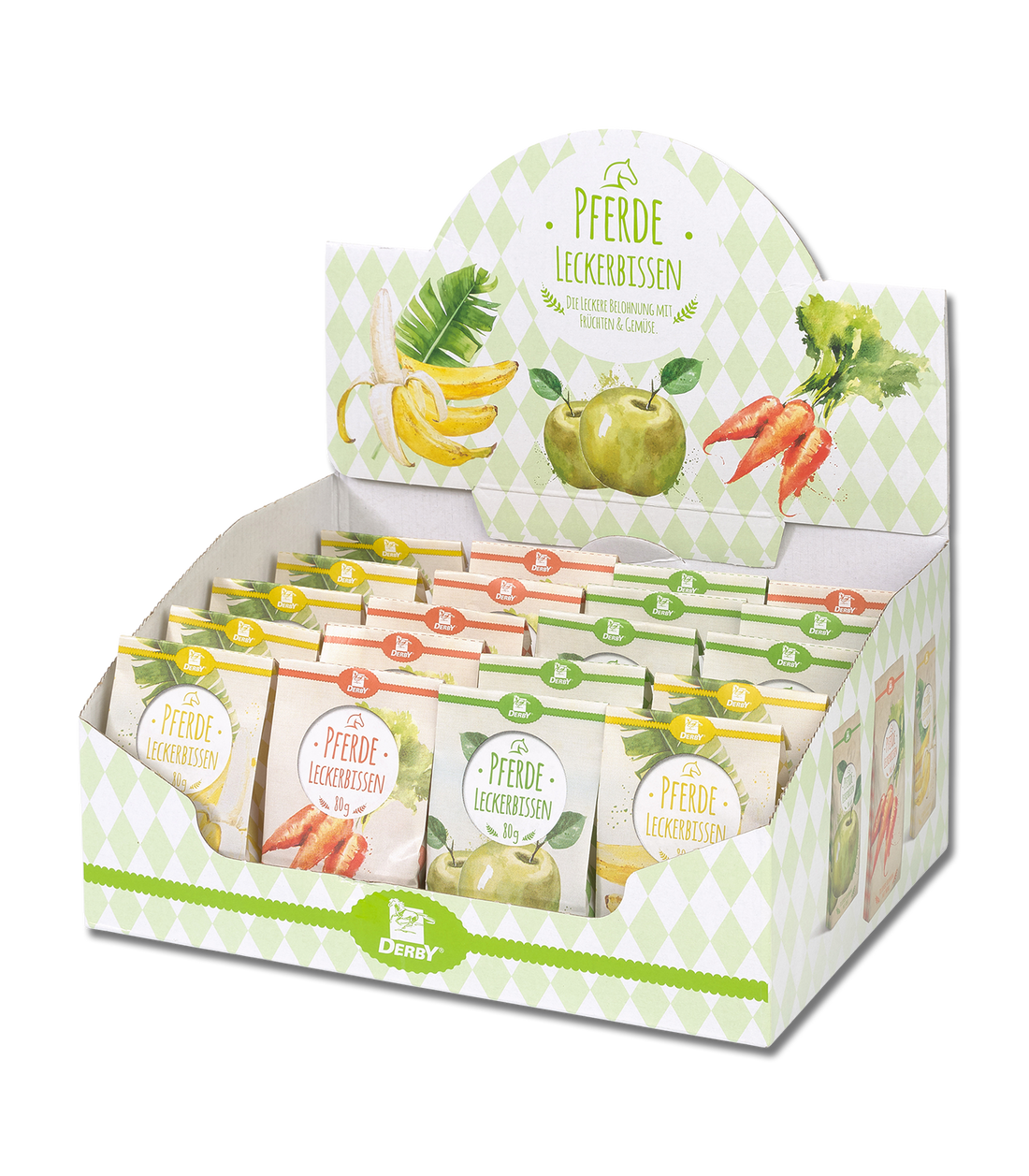 DERBY - Derby cookies display, 2x 20, 80 g