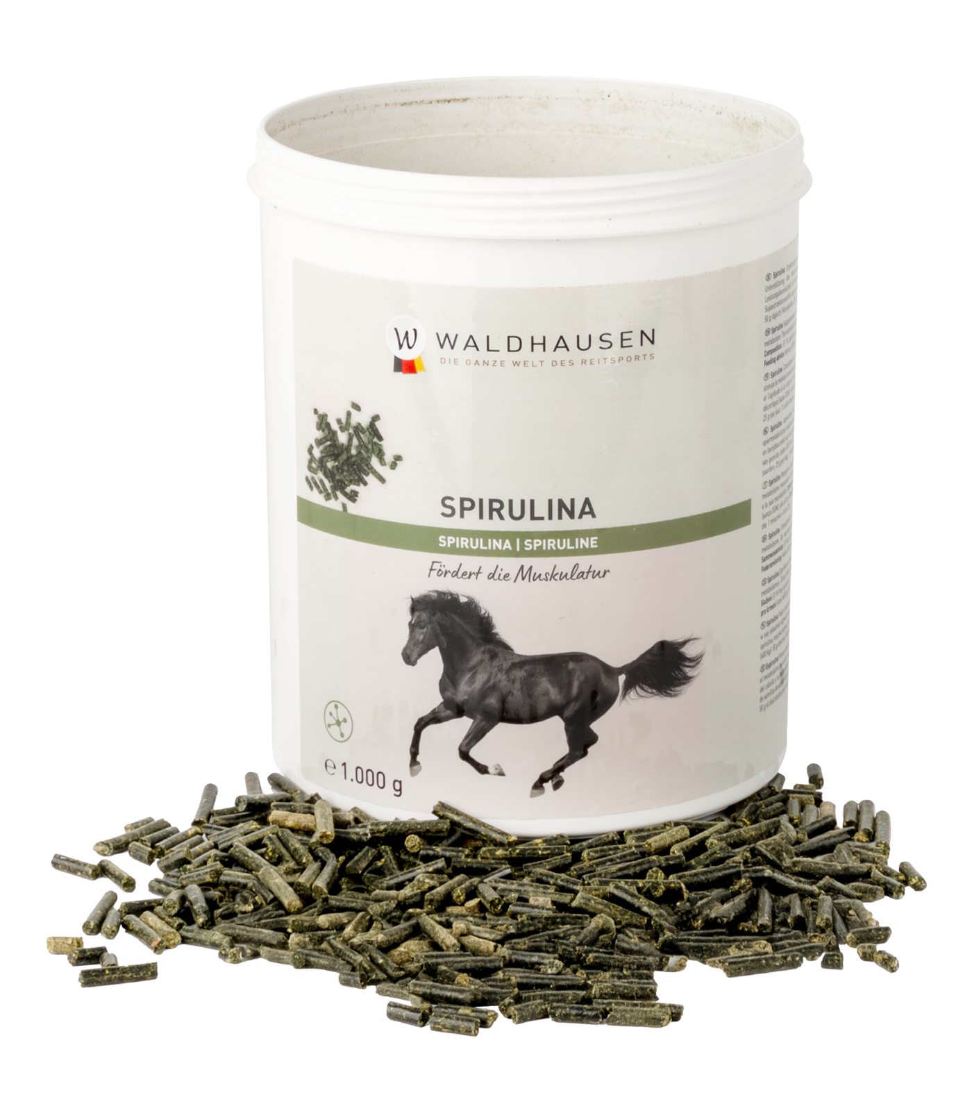Waldhausen - Spirulina Pellet, 1kg