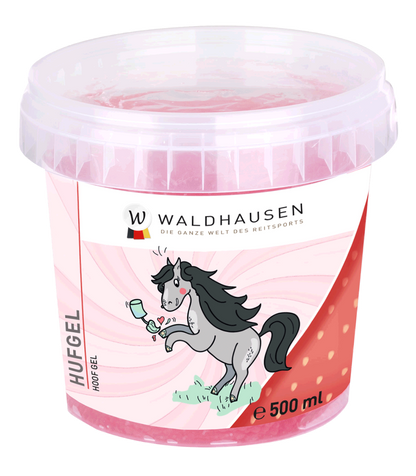 Waldhausen - Glittering hoof gel, strawberry-vanilla, 500ml