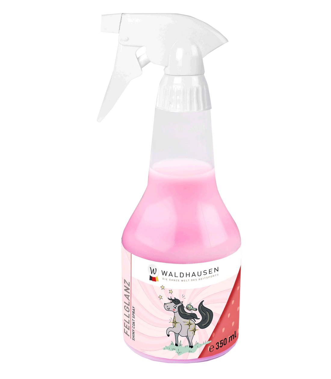 Waldhausen - Shiny coat spray, strawberry-vanilla, 350ml