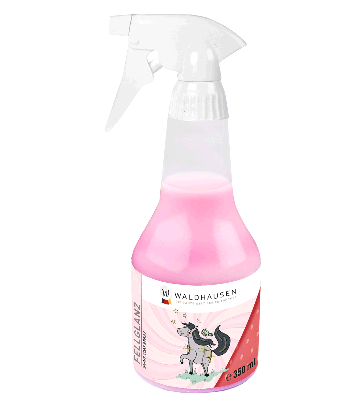 Waldhausen - Shiny coat spray, strawberry-vanilla, 350ml