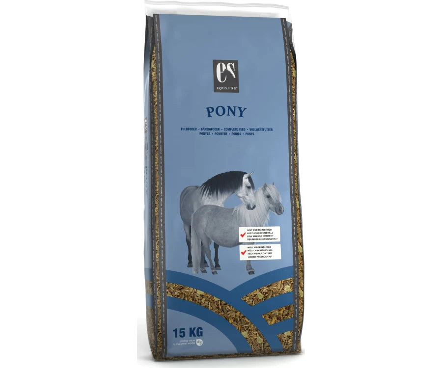 Equsana - Fuldfoder, Müsli, Pony - 15 kg