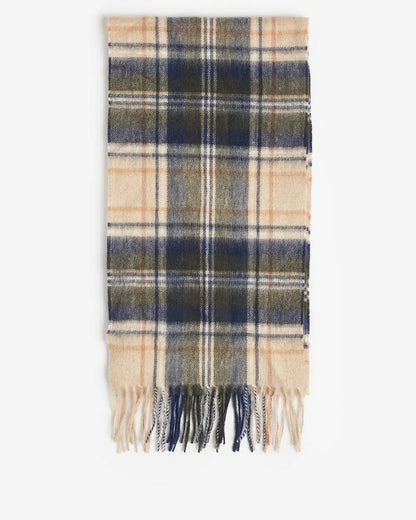 Barbour, Tørklæde, New Check- Sand Beige