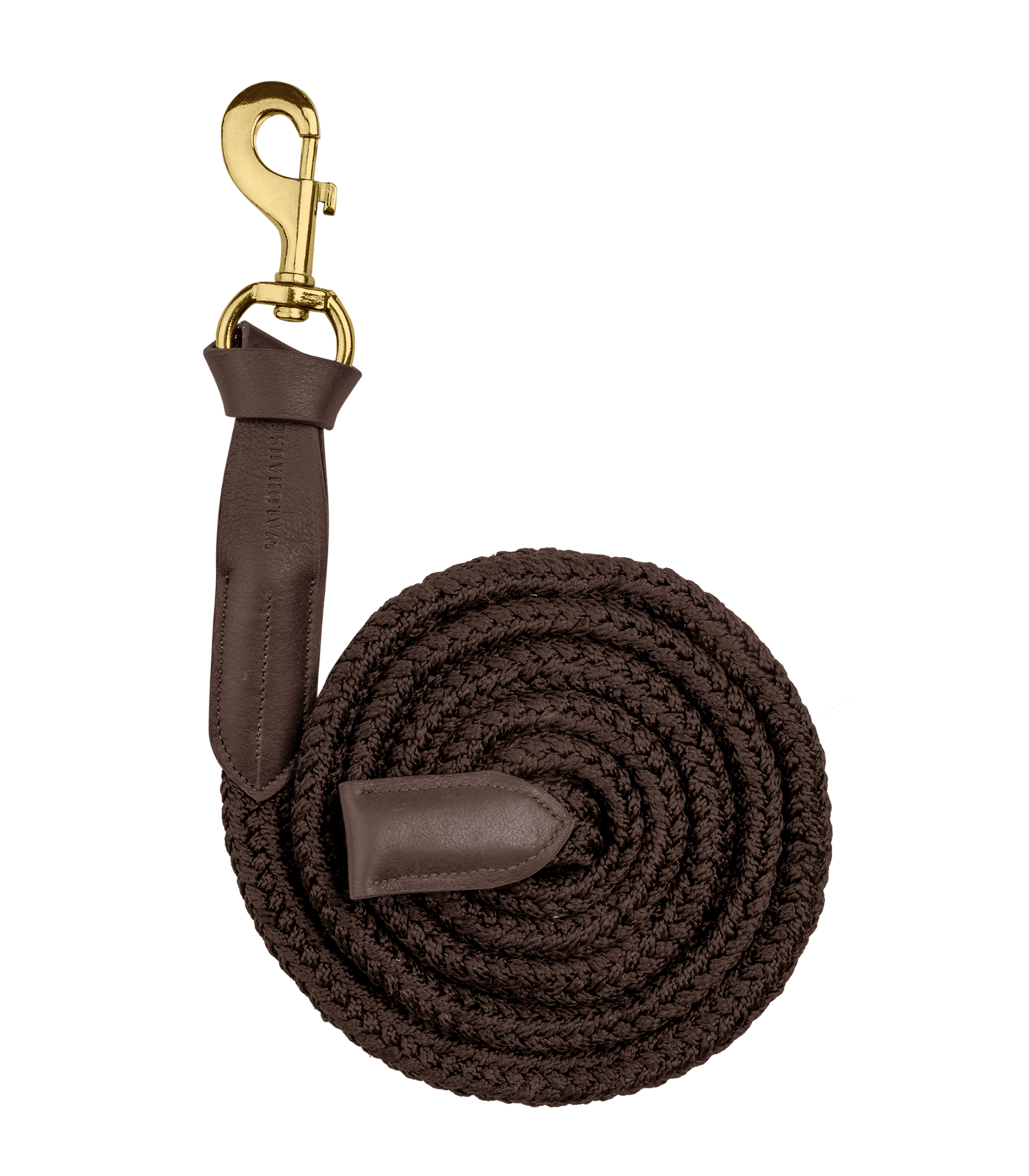 Waldhausen - Leadrope Royal with leather details, snap hook