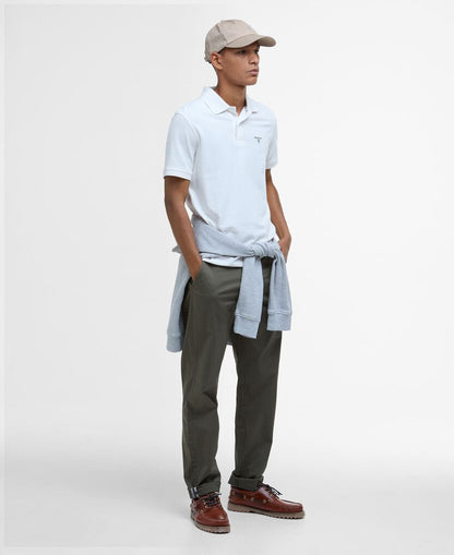Barbour - Herre, Polo, Lightweight- Whisper White