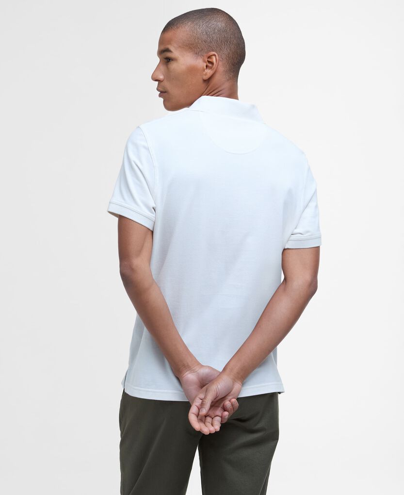 Barbour - Herre, Polo, Lightweight- Whisper White
