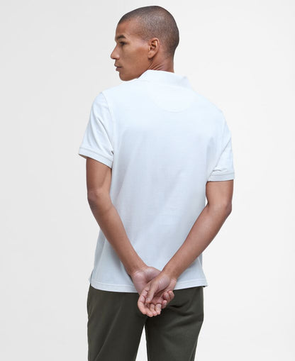 Barbour - Herre, Polo, Lightweight- Whisper White