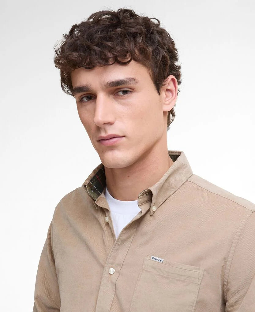 Barbour, Herre, Skjorte, Ramsey- Washed Stone