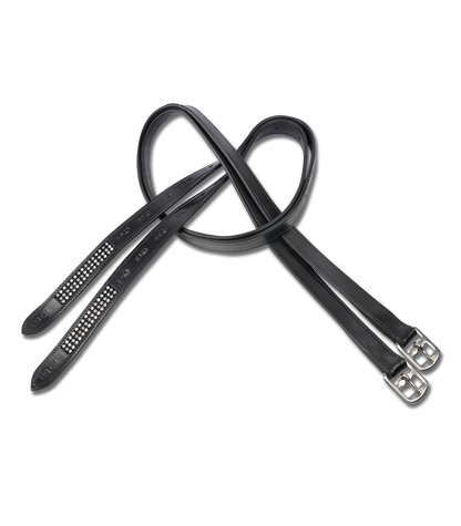 STAR - STAR stirrup leathers Silverstar, black