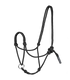 Waldhausen - Knotted Halter with movable ring, black