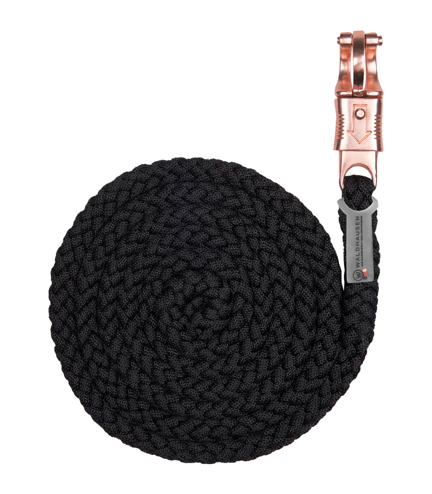Waldhausen - Lead Rope Rosé Shine, panic hook