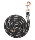 Waldhausen - Lead Rope Lurex Rosé snap hook