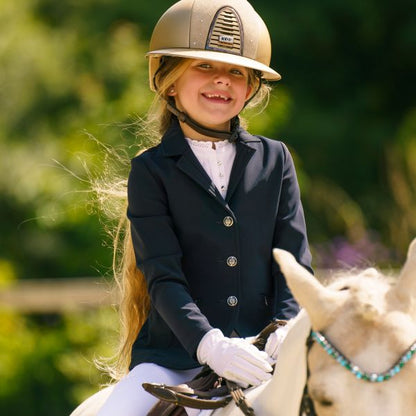 Imperial Riding - Børn, Stævne jakke, Sort, Air Mesh.