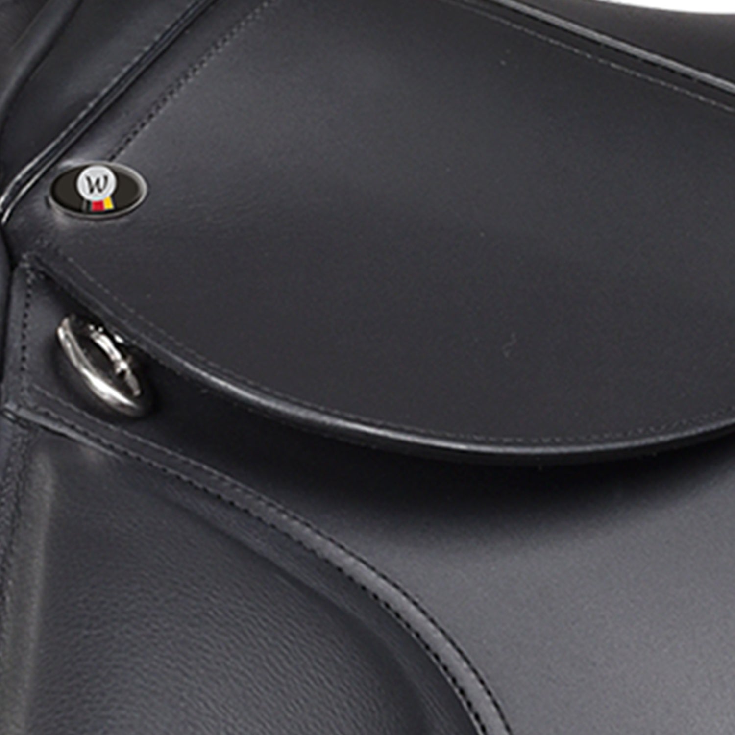 Waldhausen - Waldhausen AP saddle Premium , leather, black, 44cm/17,5"