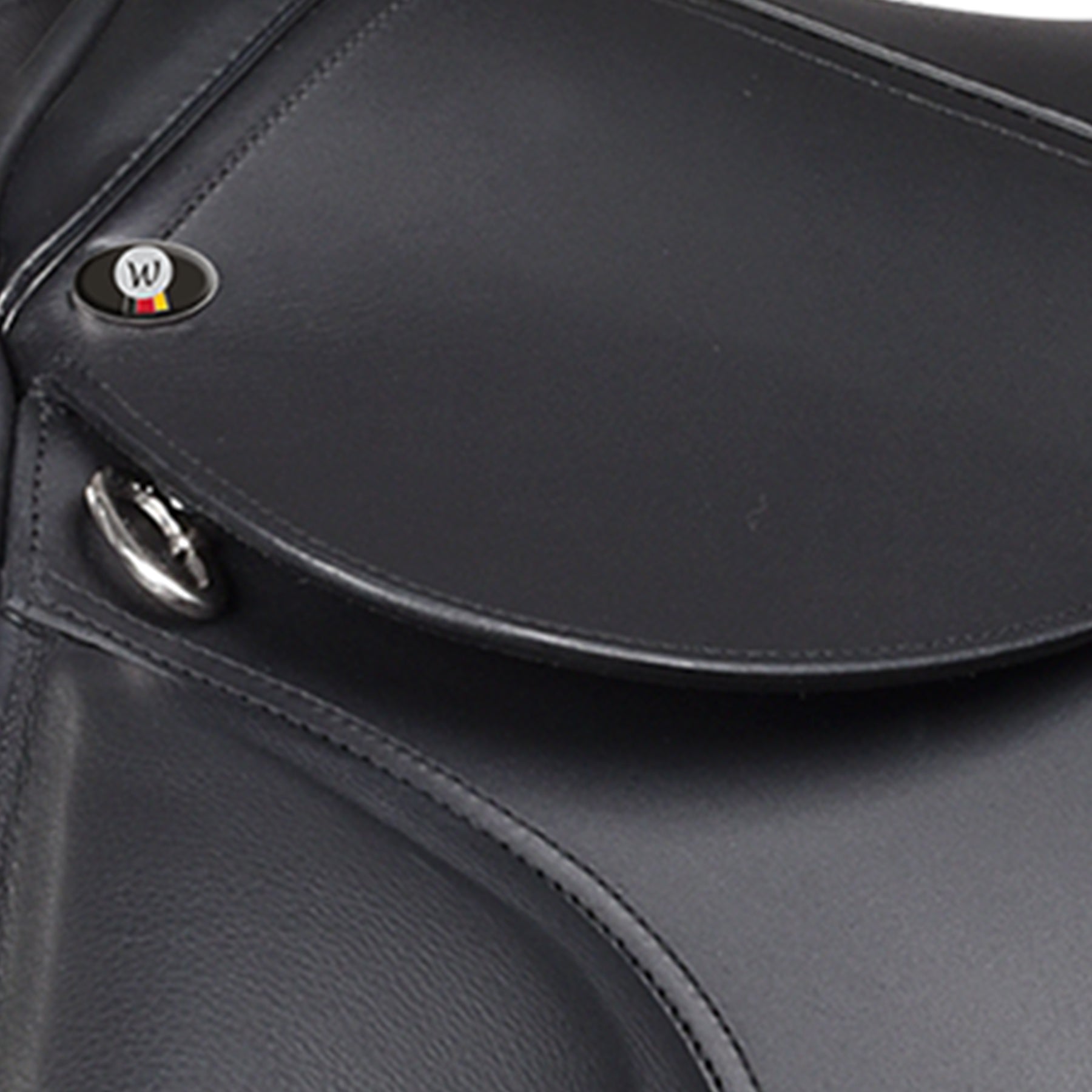 Waldhausen - Waldhausen AP saddle Premium , leather, black, 44cm/17,5"