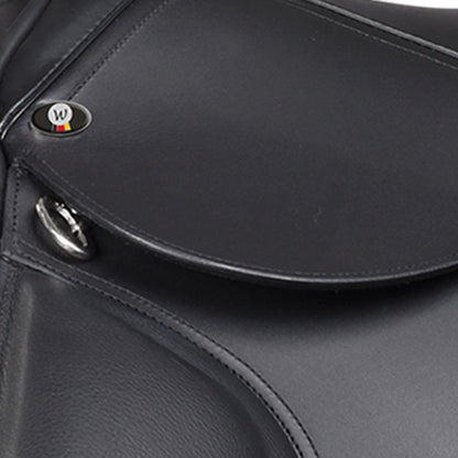 Waldhausen - Waldhausen AP saddle Premium , leather, black, 44cm/17,5"